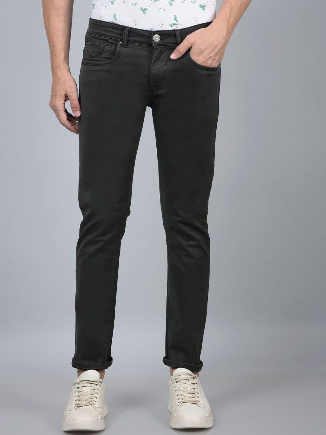 Crimsoune Club Men Slim Fit Mid-Rise Stretchable Jeans - view 1