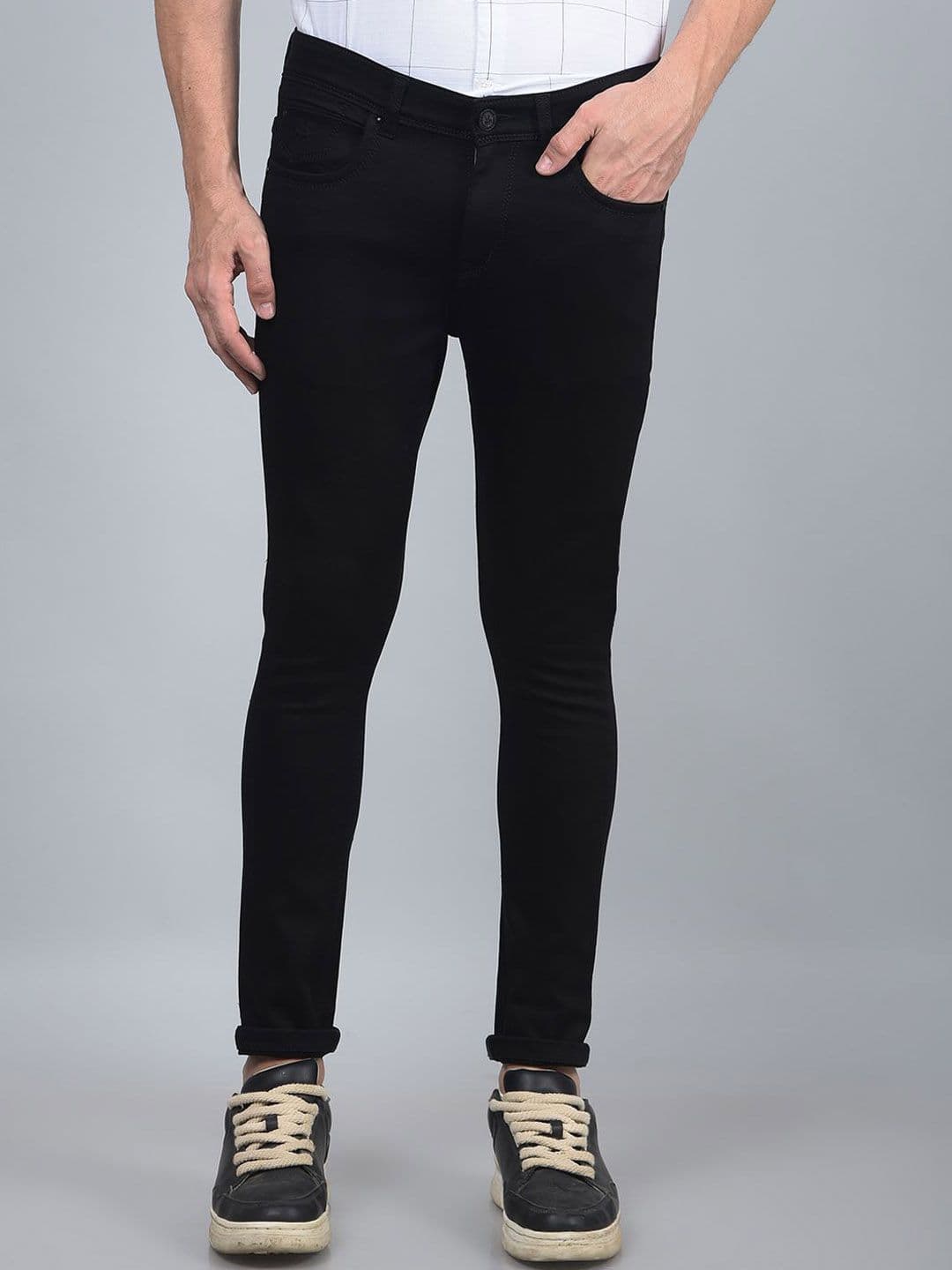 Crimsoune Club Men Skinny Fit Heavy Fade Stretchable Jeans - view 1