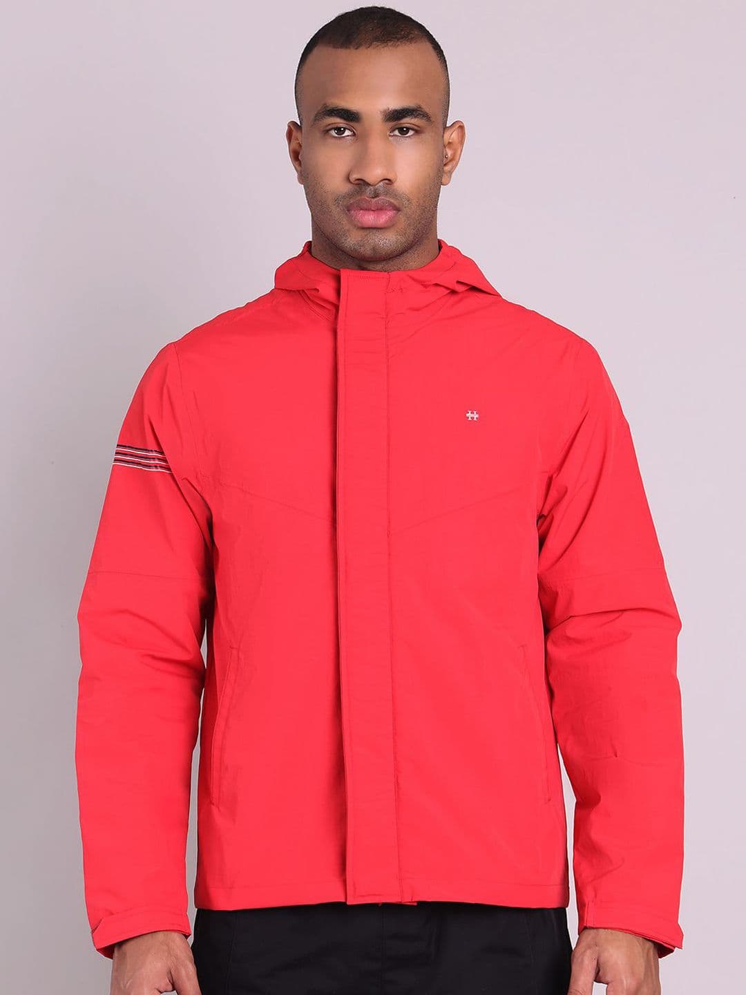 HOUSE OF VEDAS Men Dry Fit Windcheater and Water Resistant Outdoor Sporty Jacket - view 1