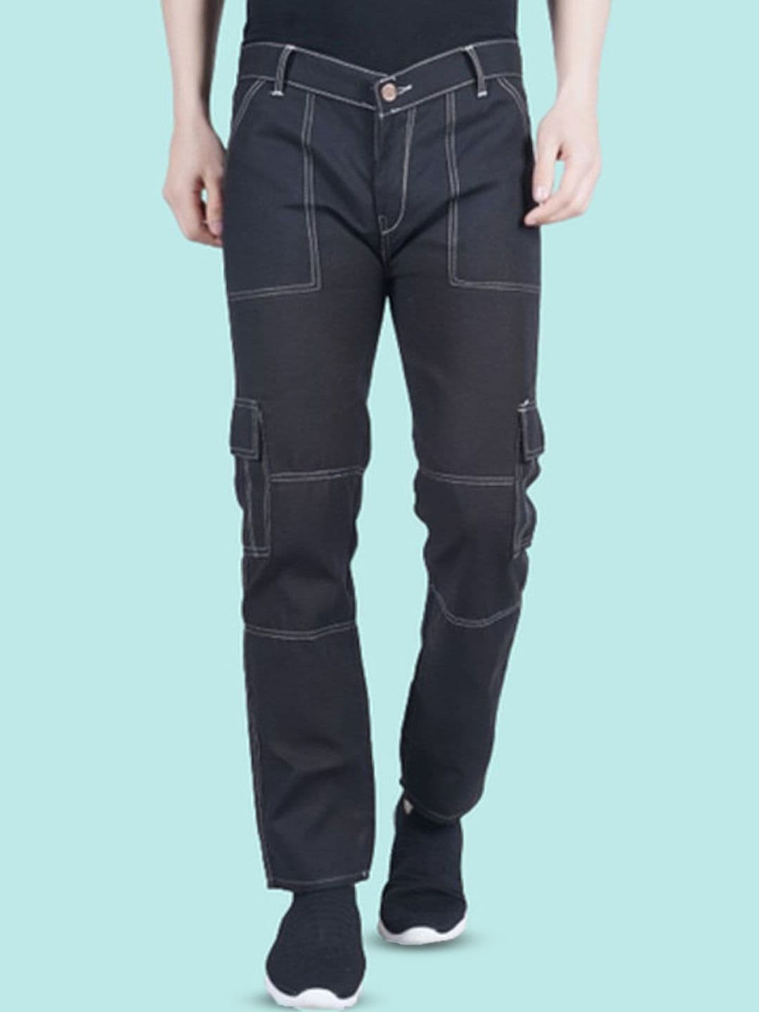 COMFITS Men Classic Mid-Rise Regular Fit Clean Look Stretchable Jeans - view 1
