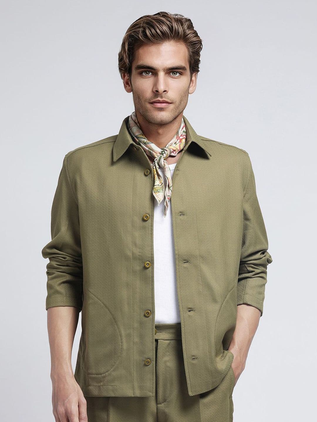 RARE RABBIT Men Solid Tailored Jacket - view 1