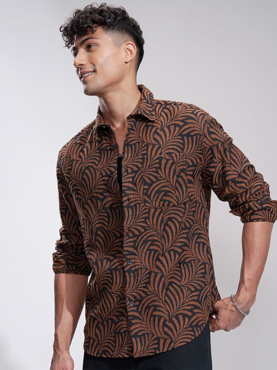 HIGHLANDER Men Comfort Opaque Casual Regular Fit Shirt - view 1