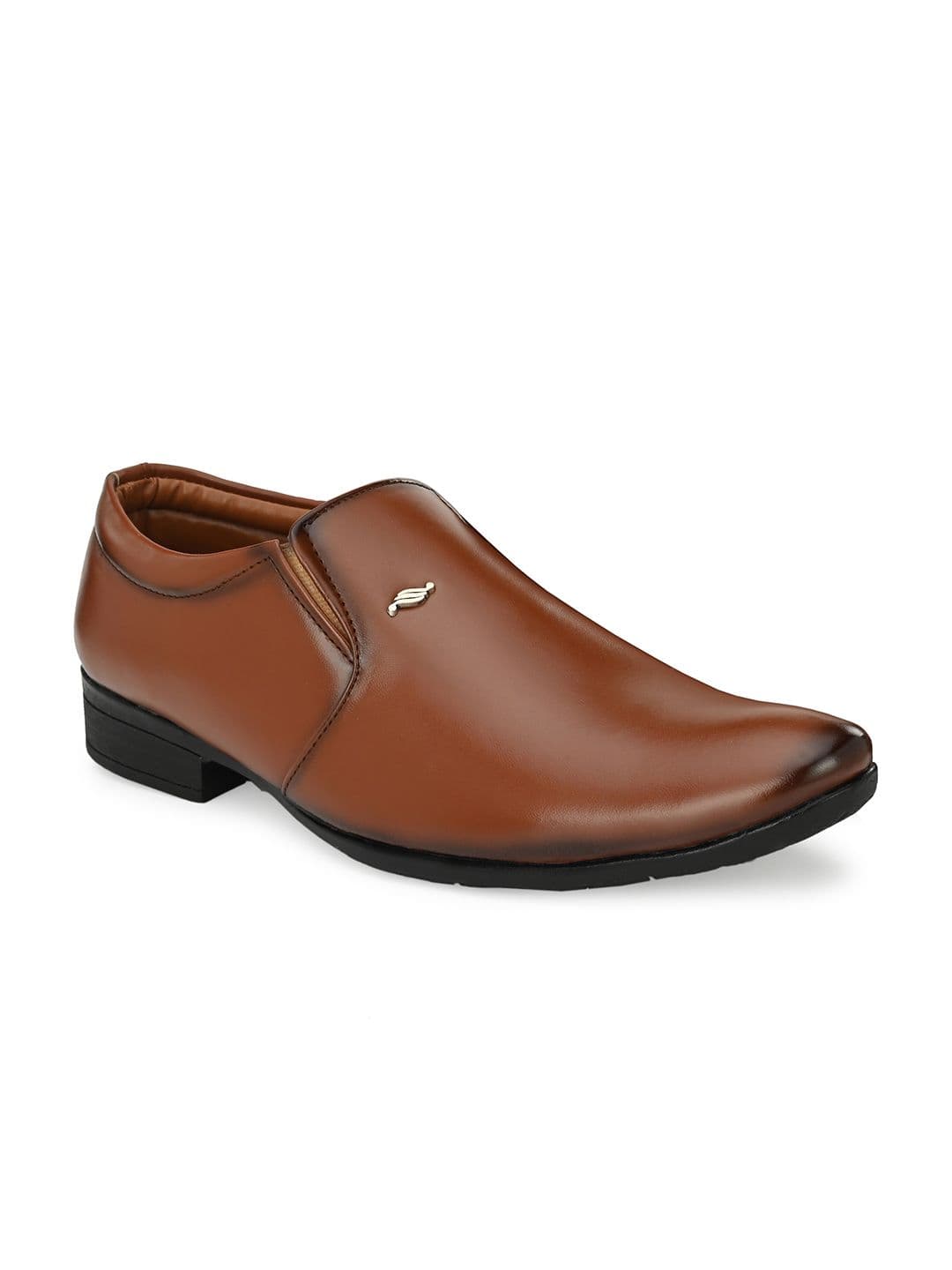 LEEPEETER Men Round Toe Formal Slip-Ons - view 1