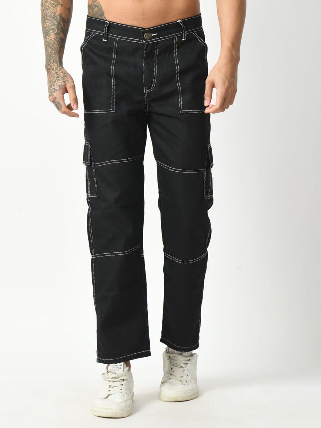 LINARIA Men Classic Tapered Fit Mid-Rise Jeans - view 1