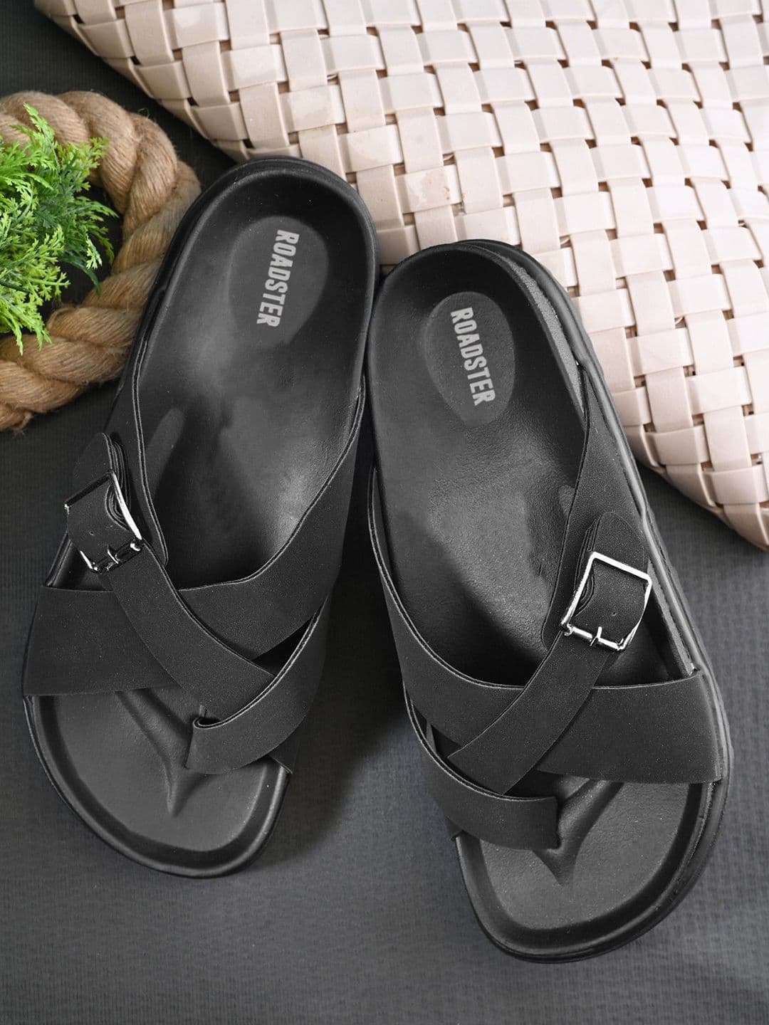 The Roadster Lifestyle Co Men Slip-On Sandals - view 1