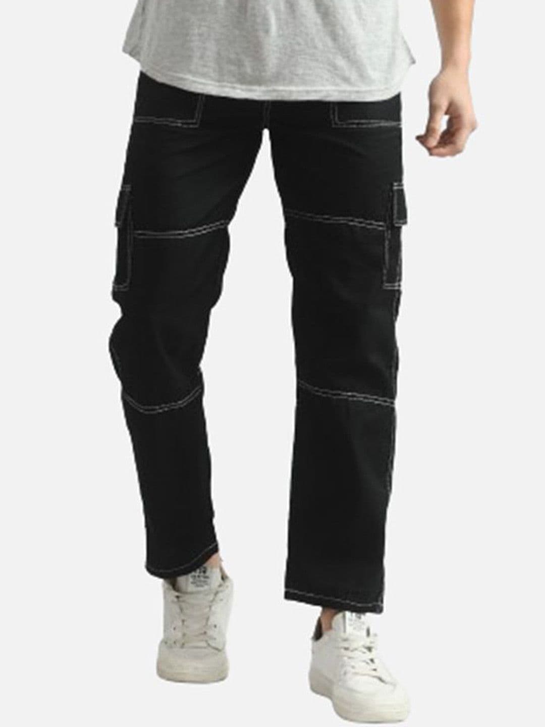 LINARIA Men Classic Slim Fit No Fade Clean Look Cotton Jeans - view 1