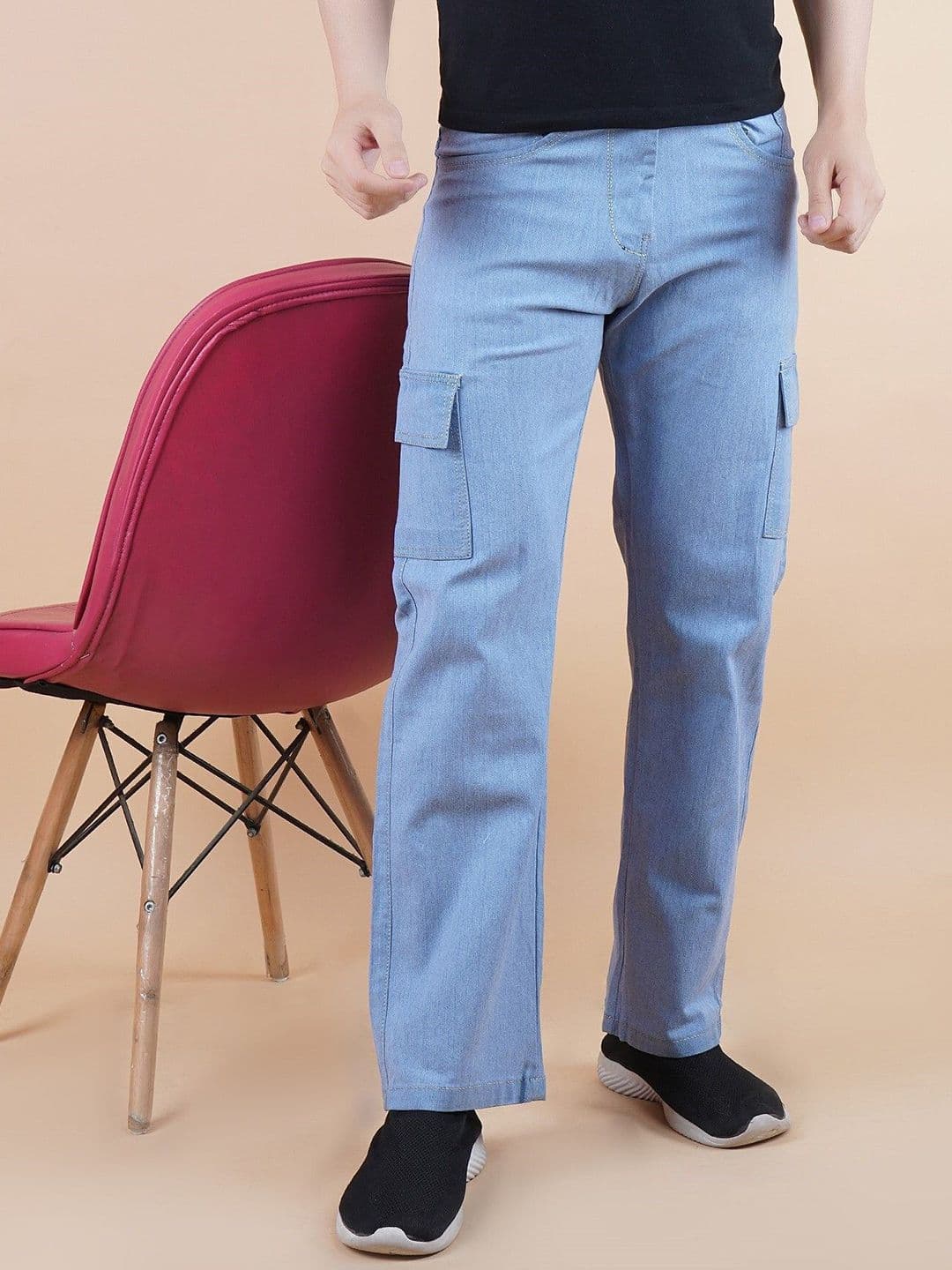 LINARIA Men Classic Light Fade Regular Fit Jeans - view 1