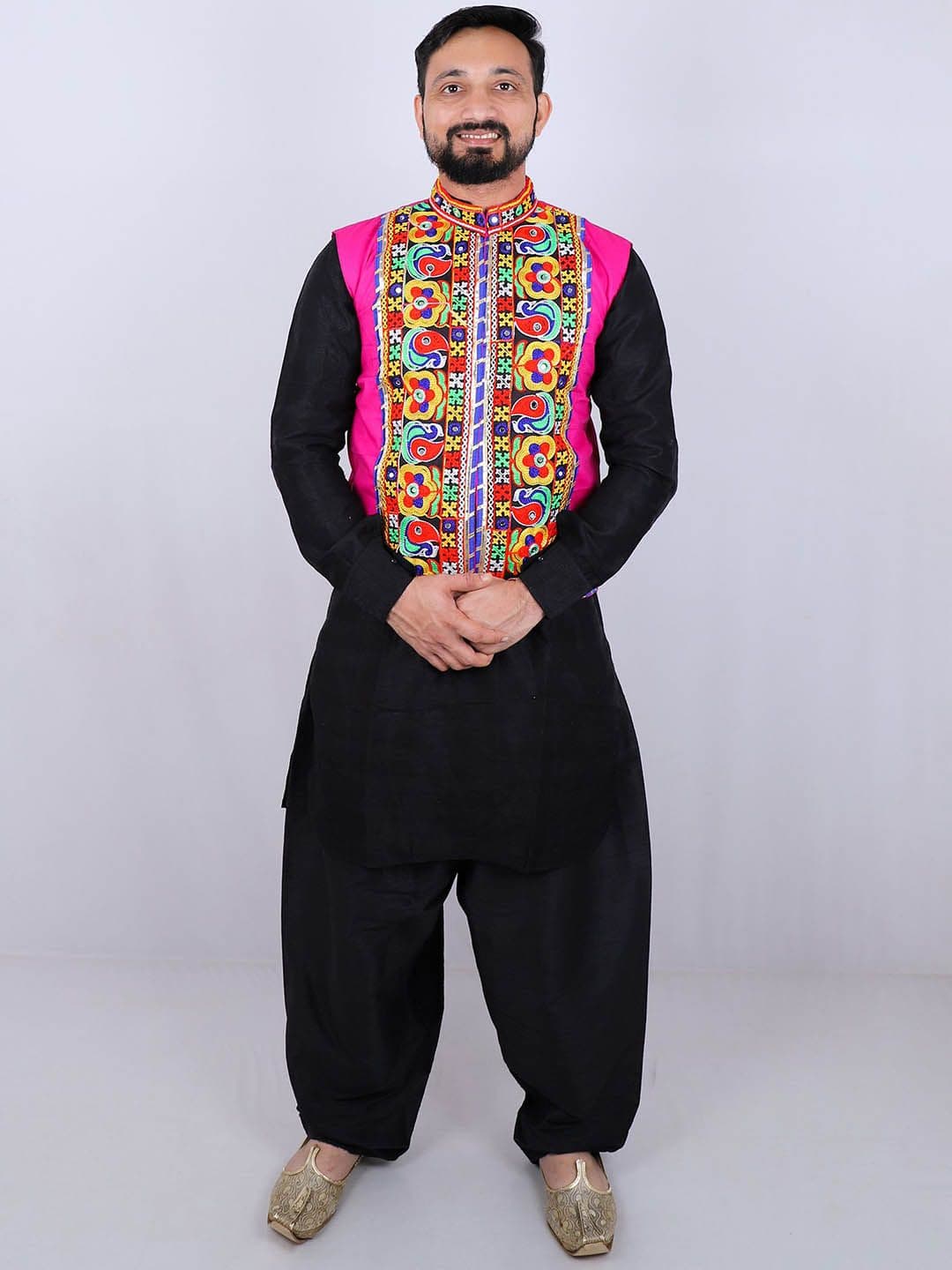 AGLARE Men Floral Tailored Jacket with Embroidered - view 1