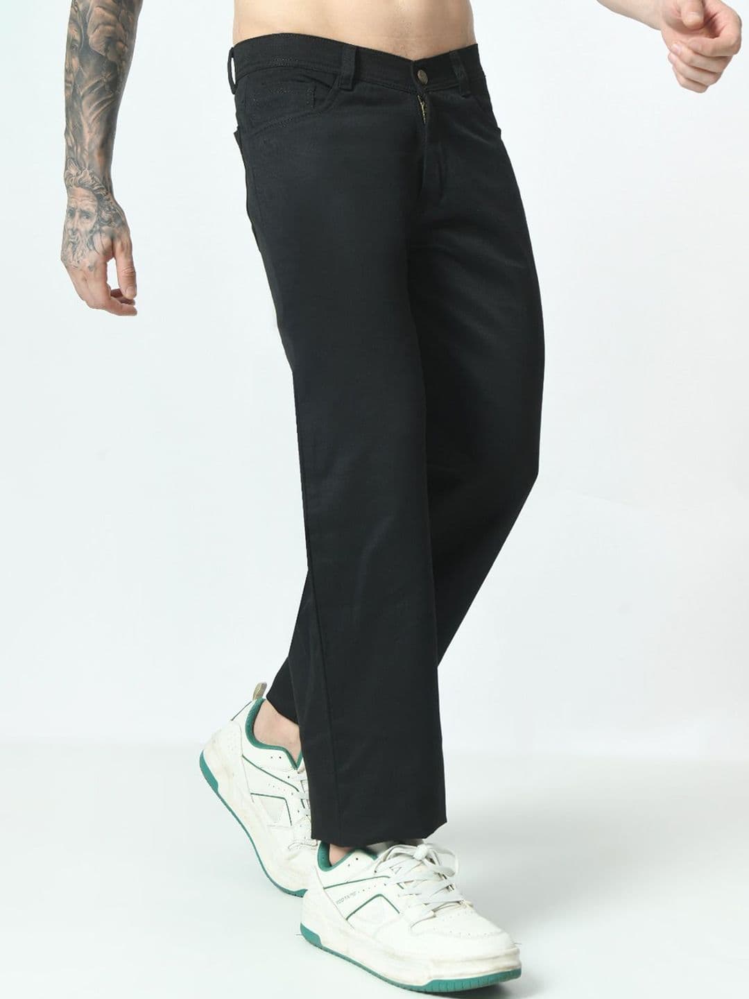 LINARIA Men Classic Relaxed Fit Stretchable Jeans - view 1