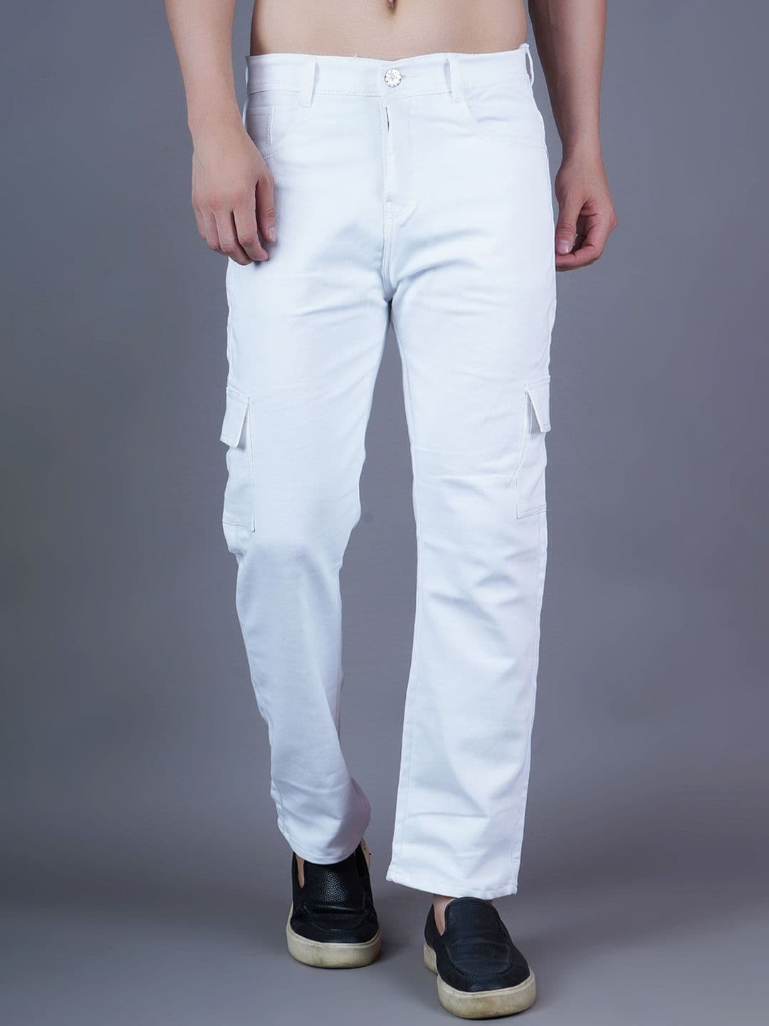 SZN Men Cotton Classic Cargo Stretchable Jeans - view 1