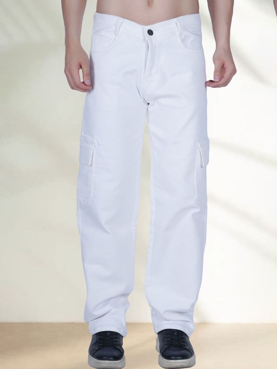 LINARIA Men Cotton Jogger Stretchable Jeans - view 1