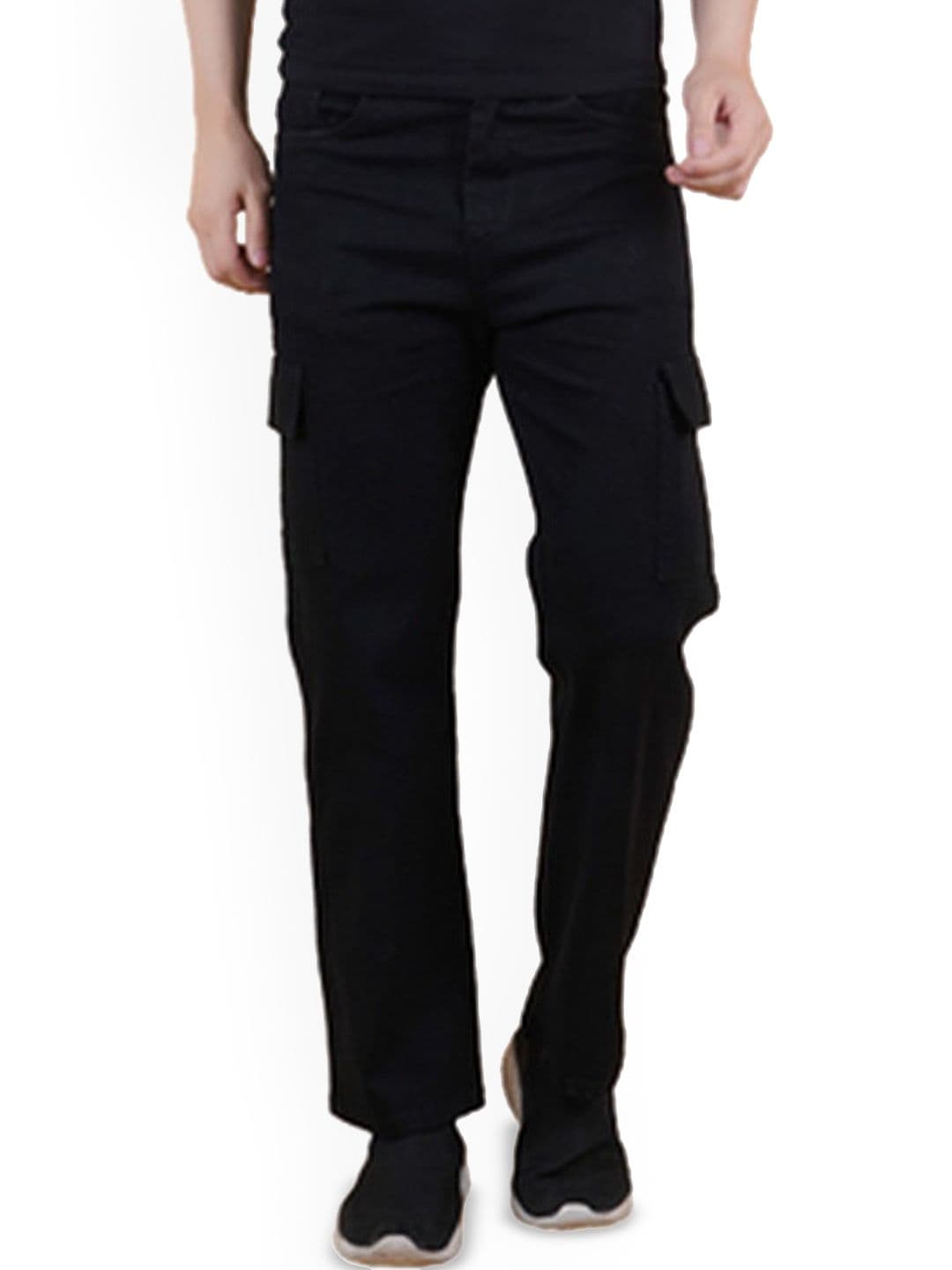 LINARIA Men Classic Relaxed Fit Cotton Cargo Styles Jeans - view 1