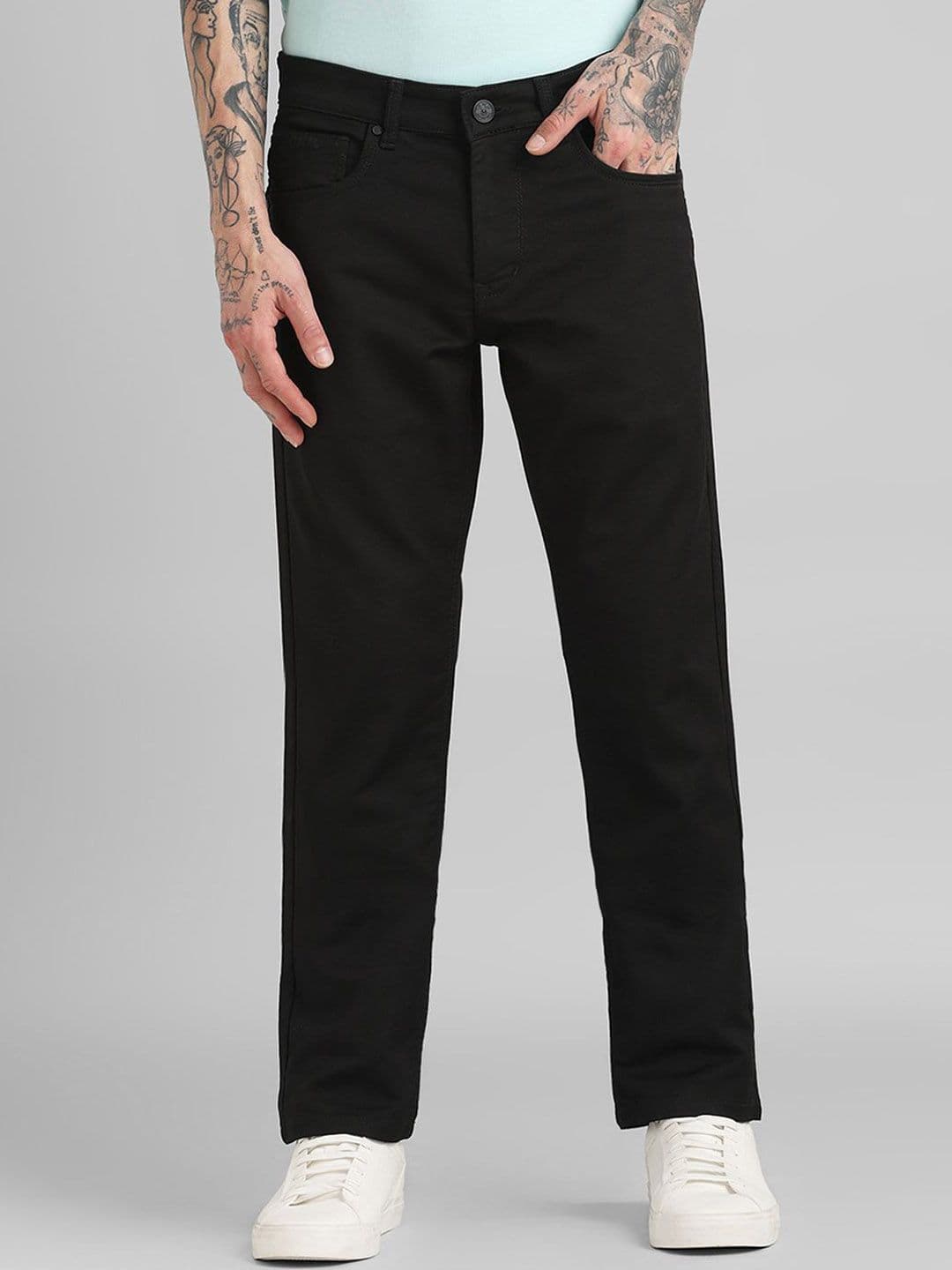 Klub Fox Men Straight Fit Low-Rise Stretchable Jeans - view 1