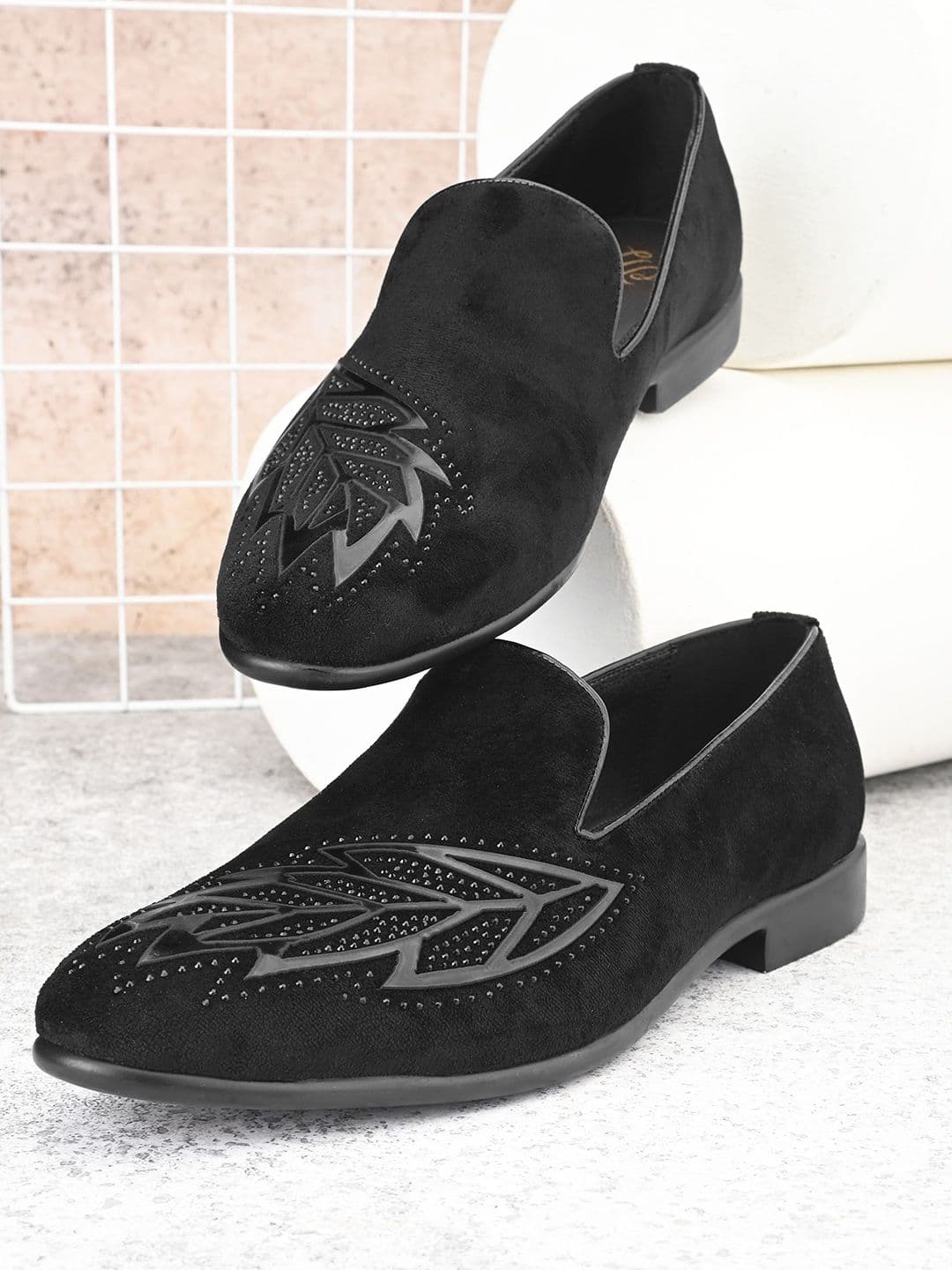 House of Pataudi Men Formal Slip On Shoes - view 1