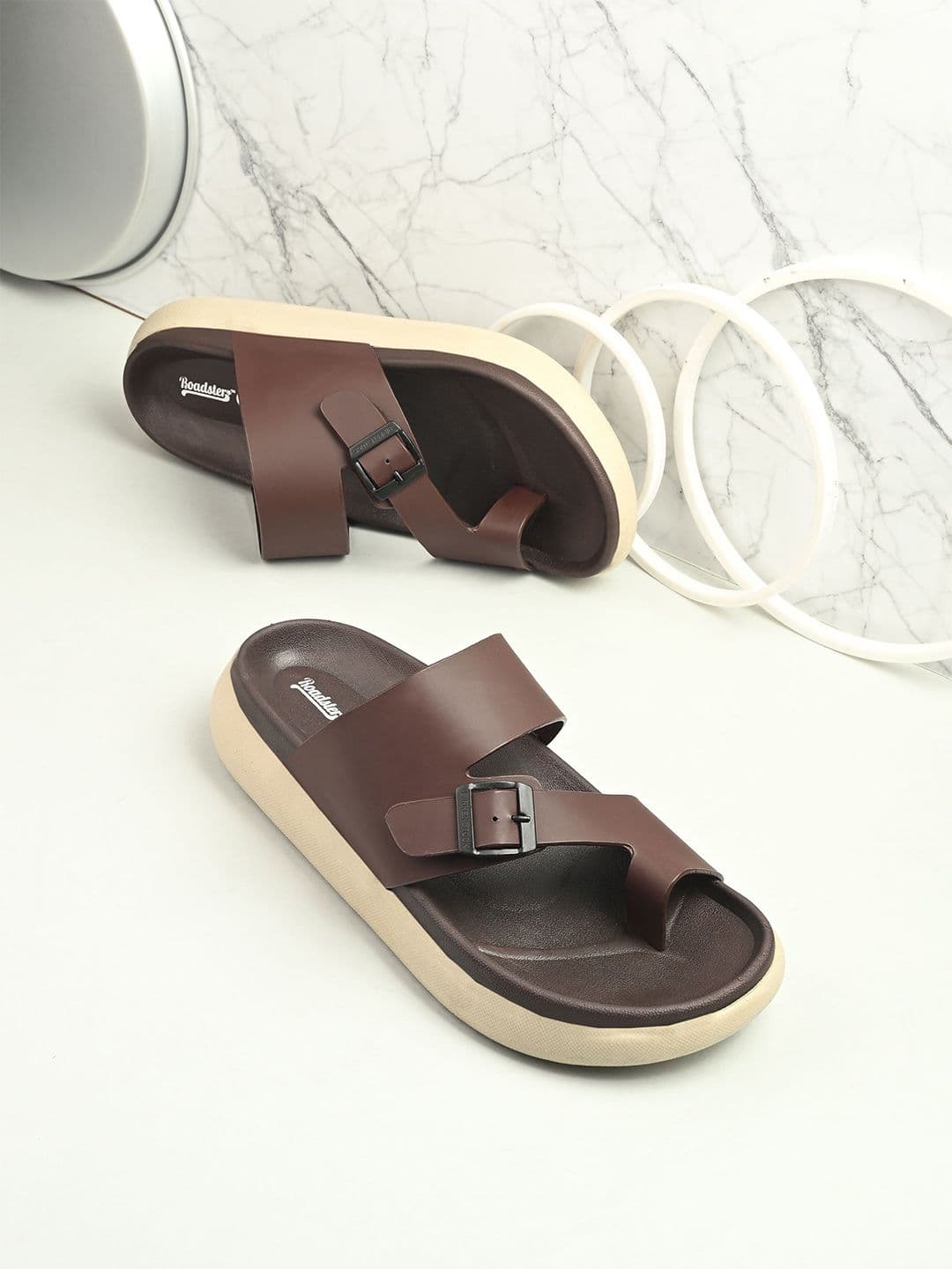 The Roadster Lifestyle Co Men Casual Slip On Sandals - view 1