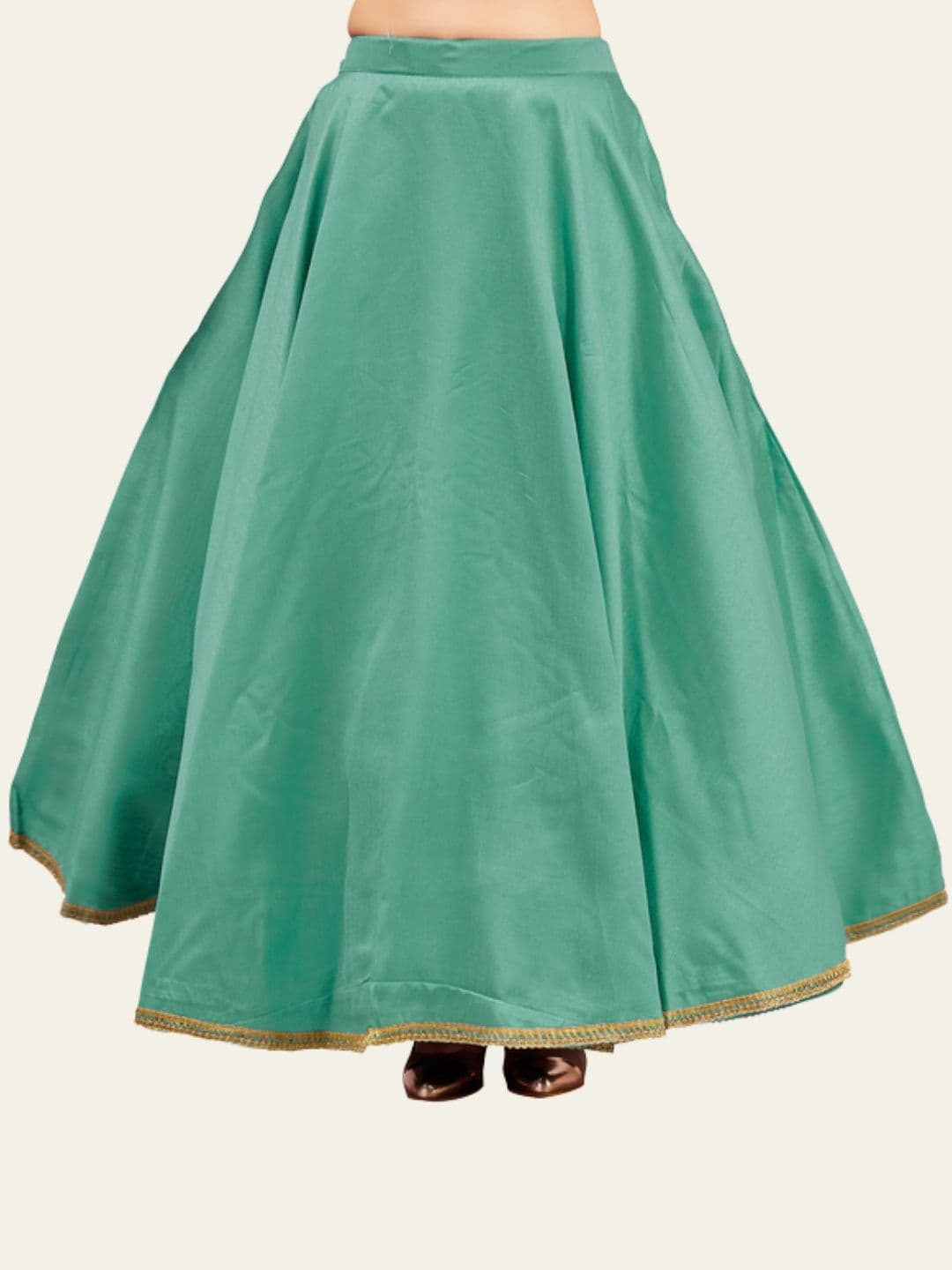 Studio Shringaar Flared Maxi Ethnic Skirt - view 1