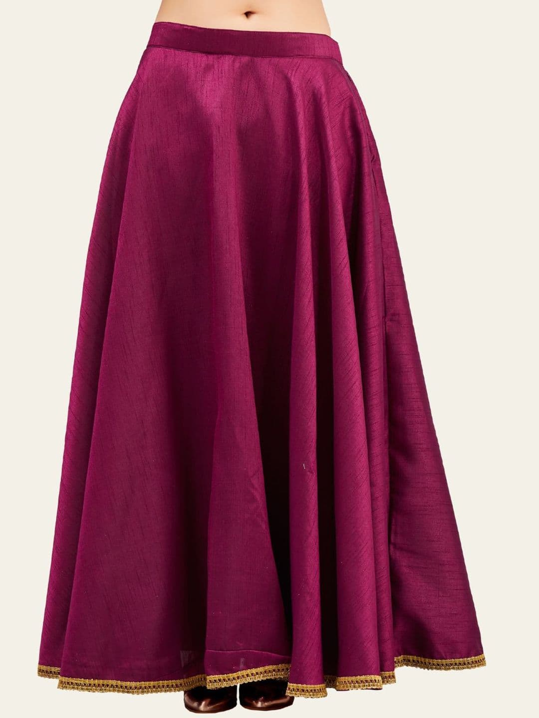 Studio Shringaar Flared Maxi Ethnic Skirt - view 1