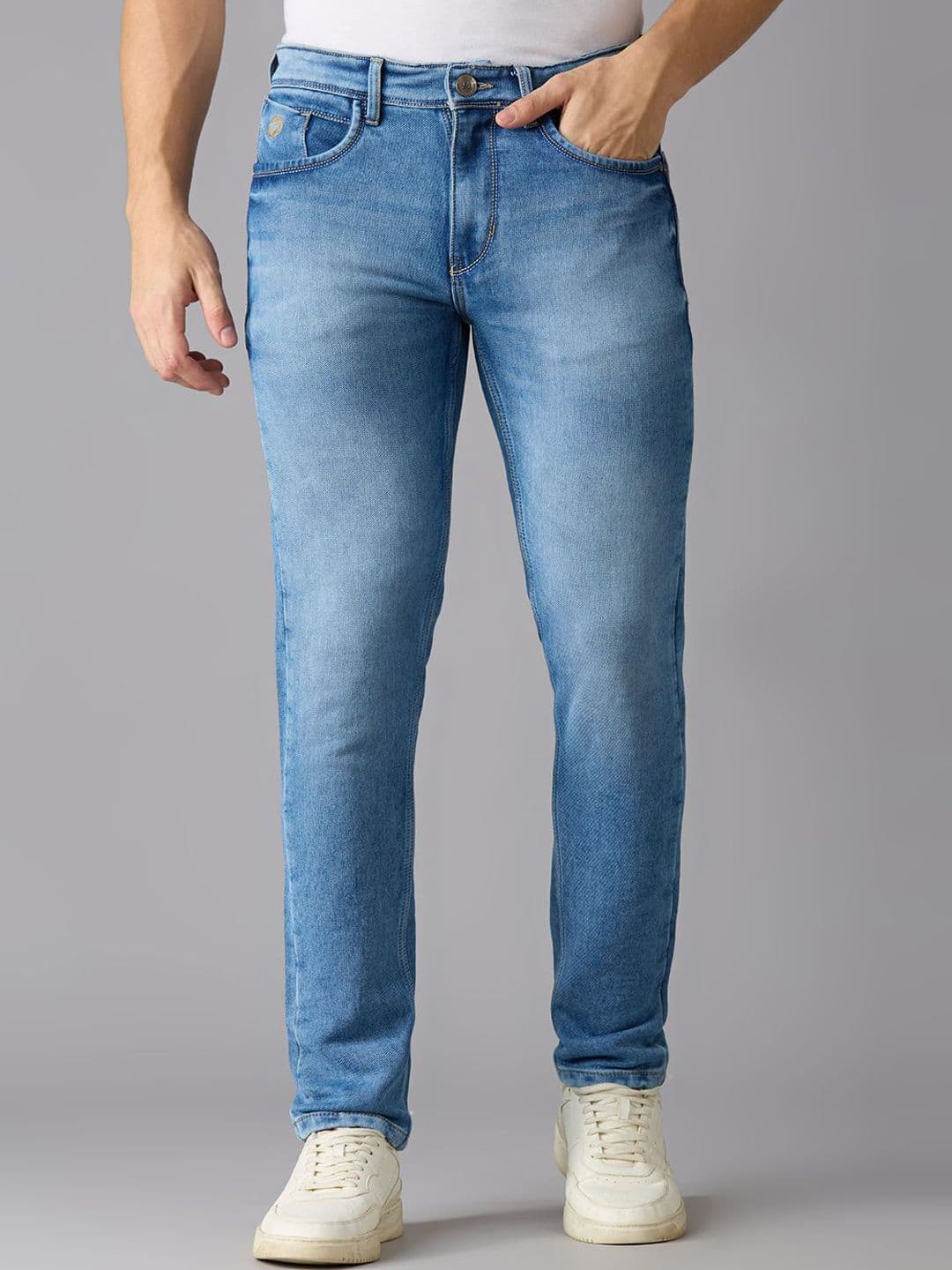 TCI Men Slim Fit Stretchable Jeans - view 1
