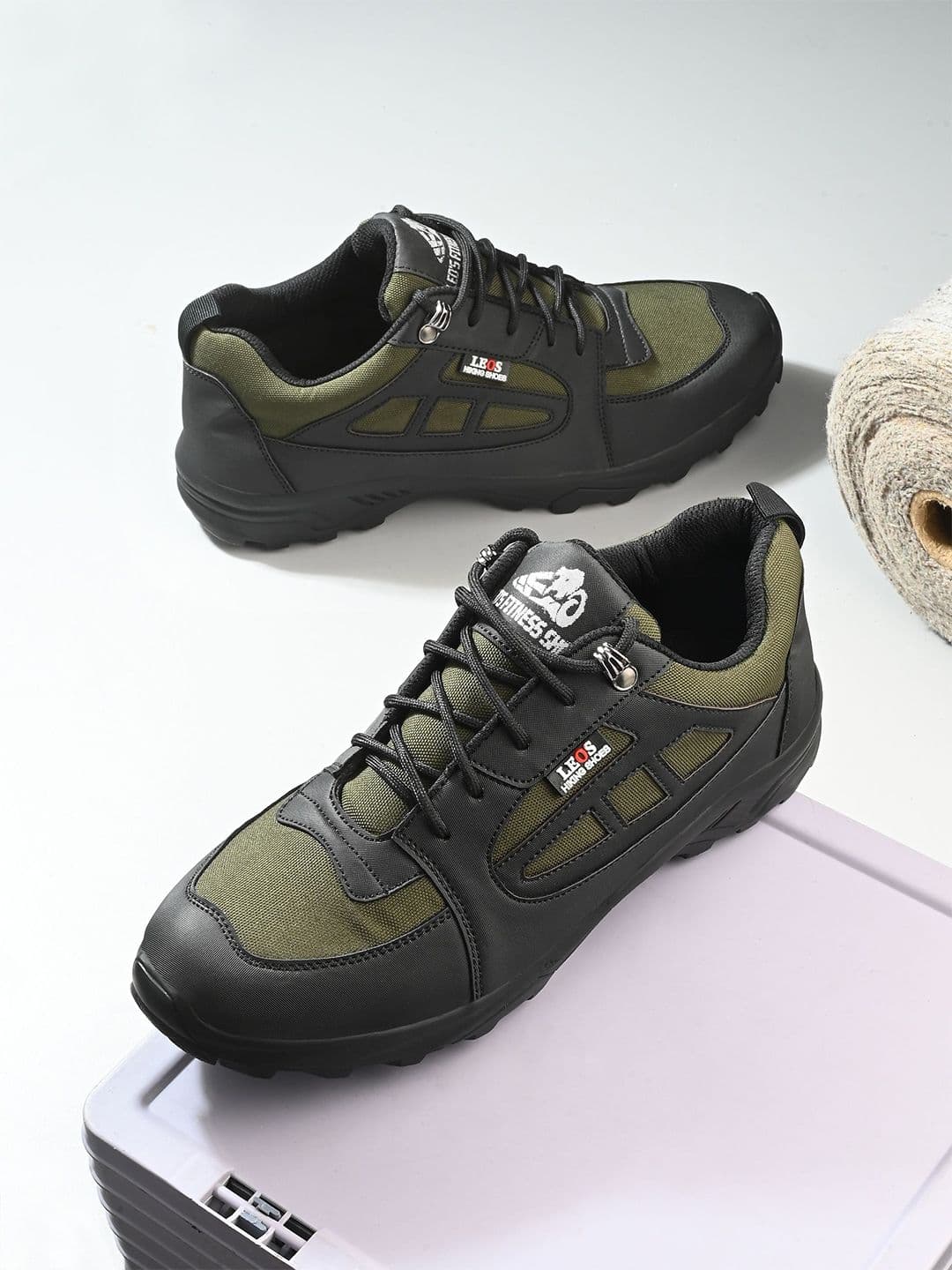 Leo's Fitness Shoes Men Lace-Up Trekking Shoes - view 1