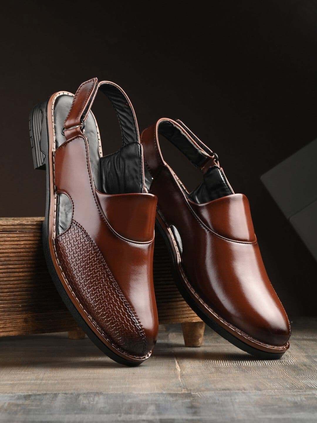 Killer Men Ethnic Shoe-Style Sandals - view 1