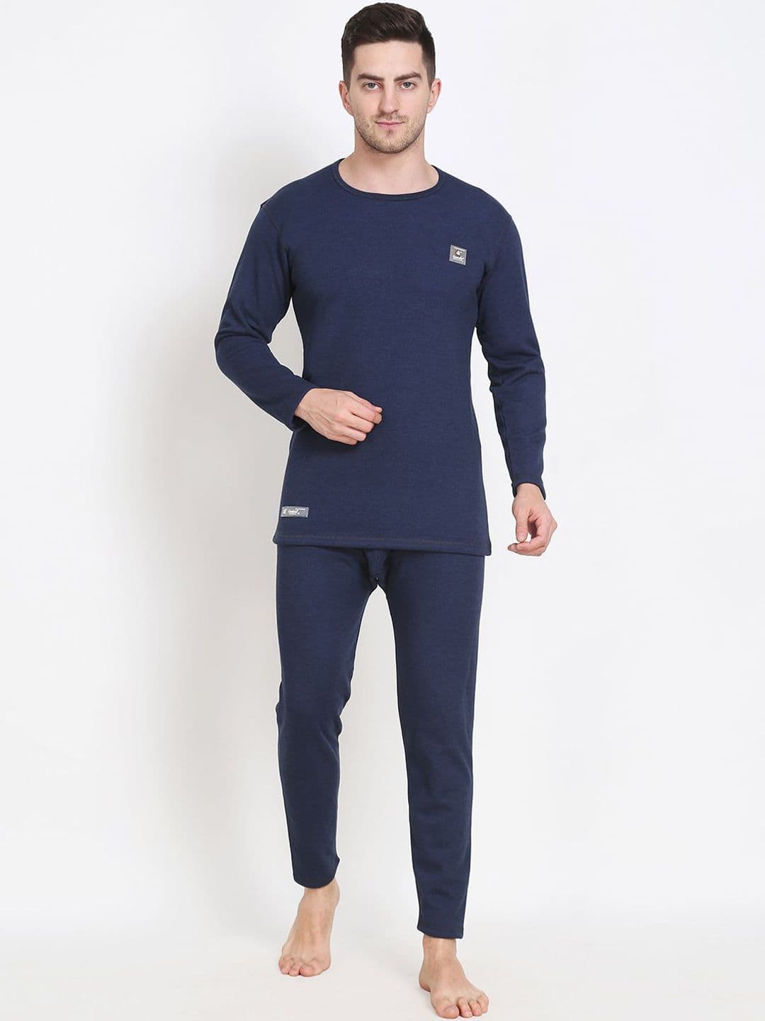 OOSHIN UK Cotton Round Neck Thermal Set - view 1
