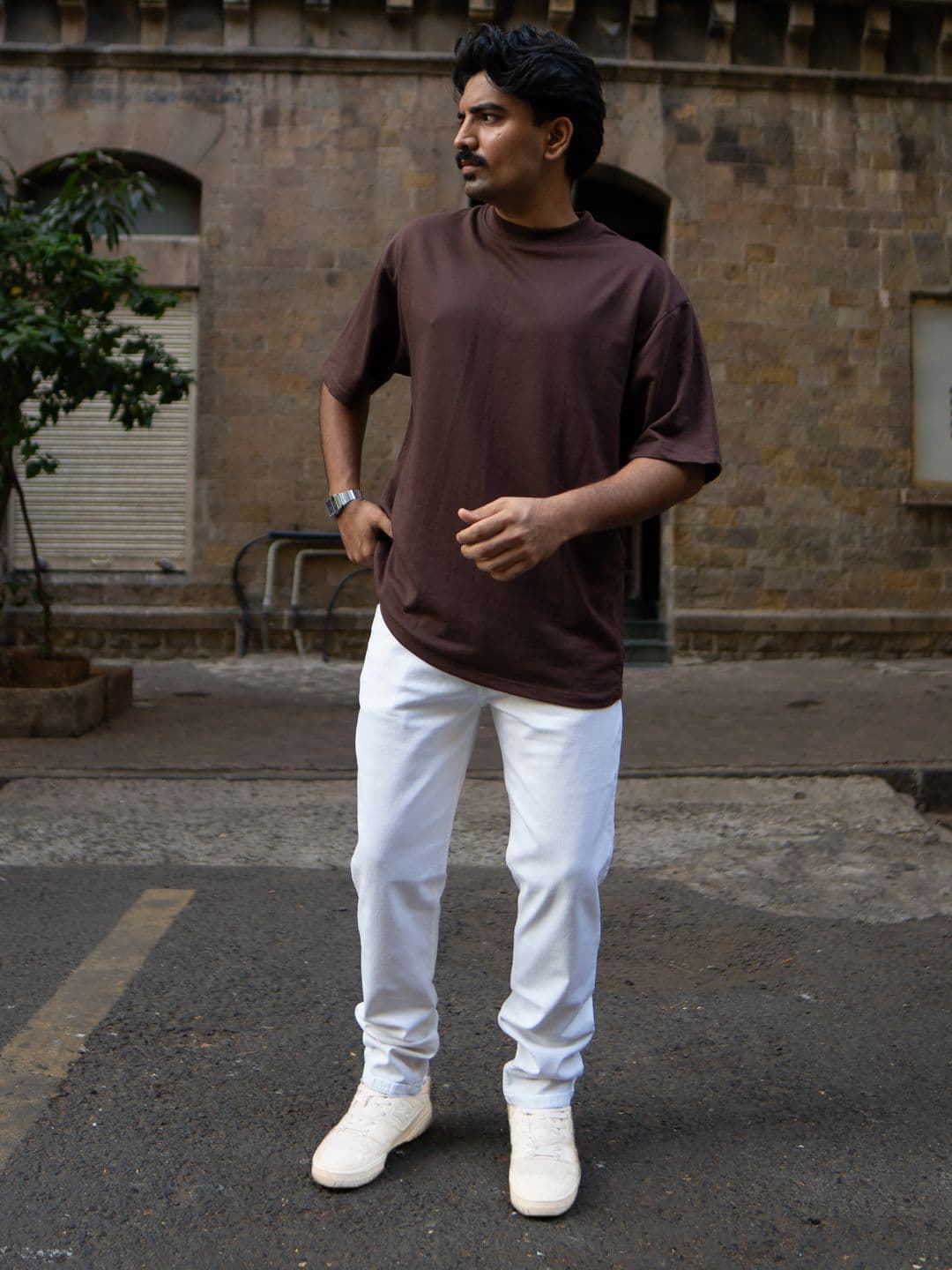 Powerlook Men White Regular Fit Denim Jeans - view 1