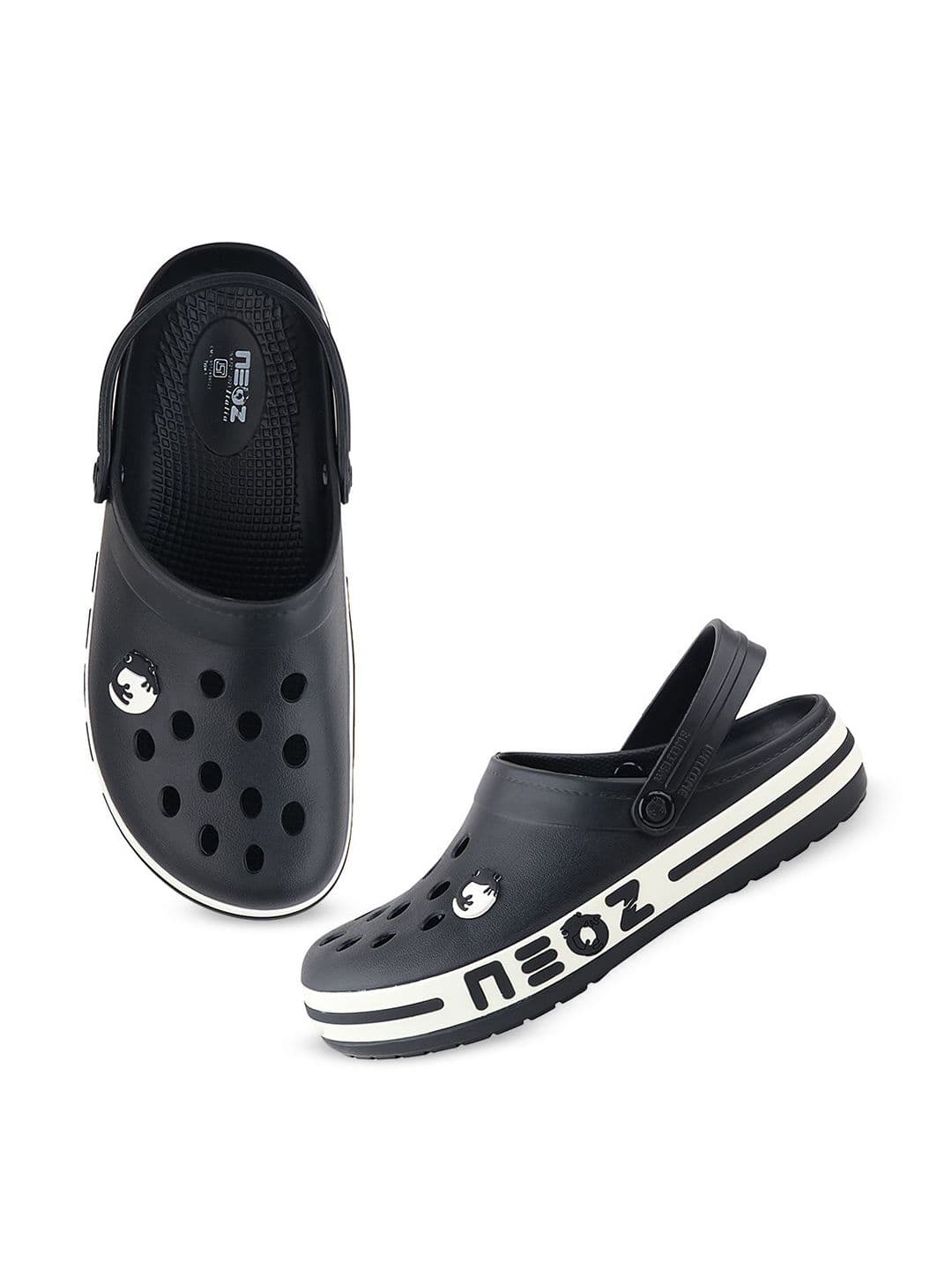 NEOZ Men Levirex Lightweight & Comfortable Grip & Bounce Less Pressure Clogs - view 1