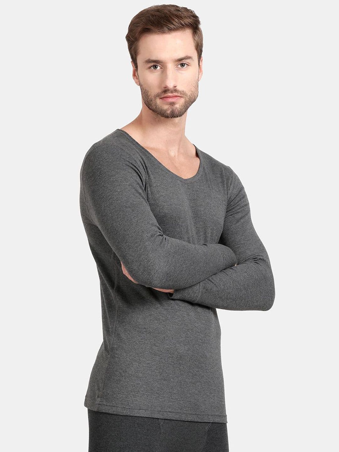 Pepe Jeans Men Round Neck Cotton Thermal Top - view 1