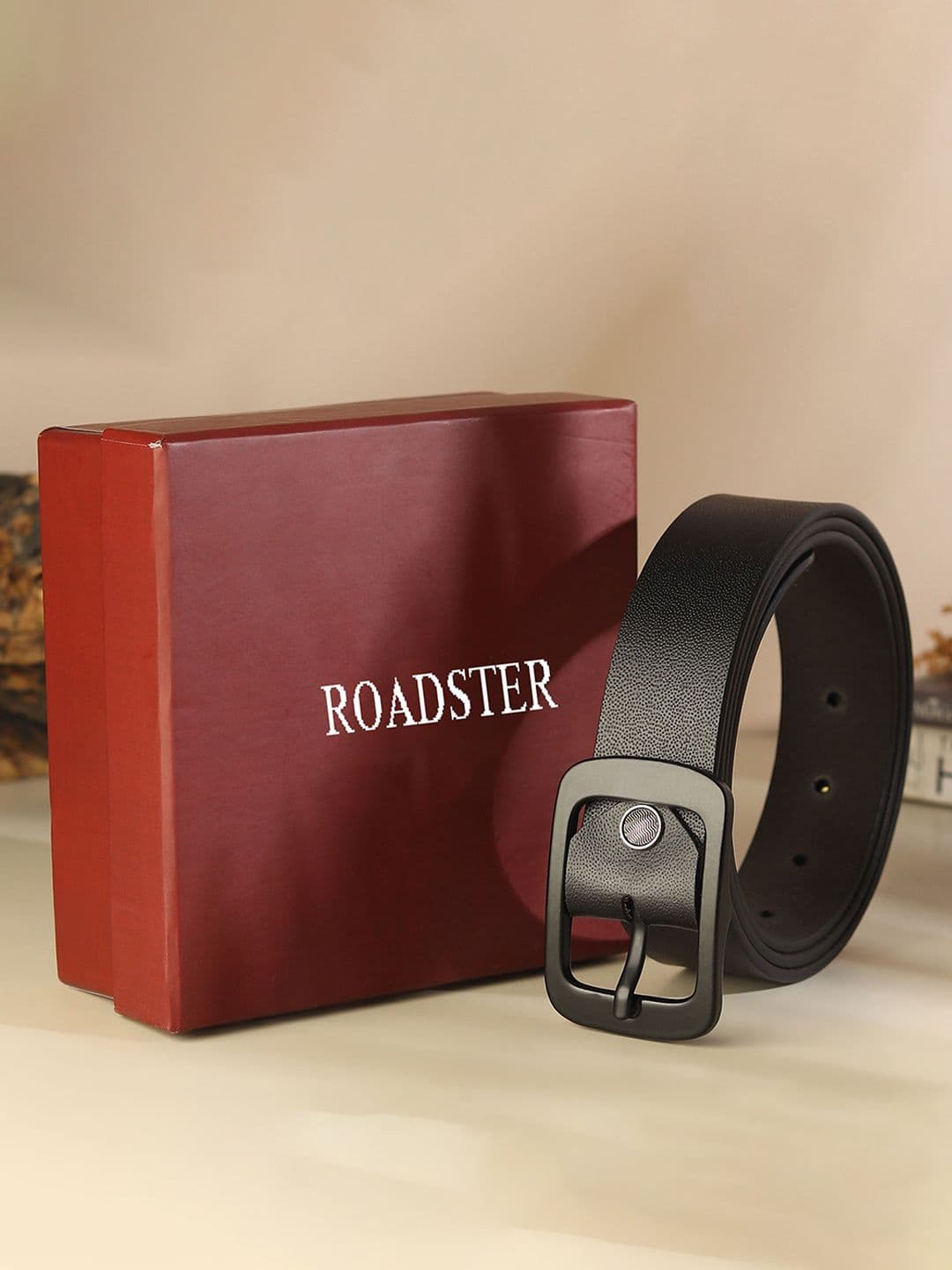 The Roadster Lifestyle Co. Men Leather Formal Belt