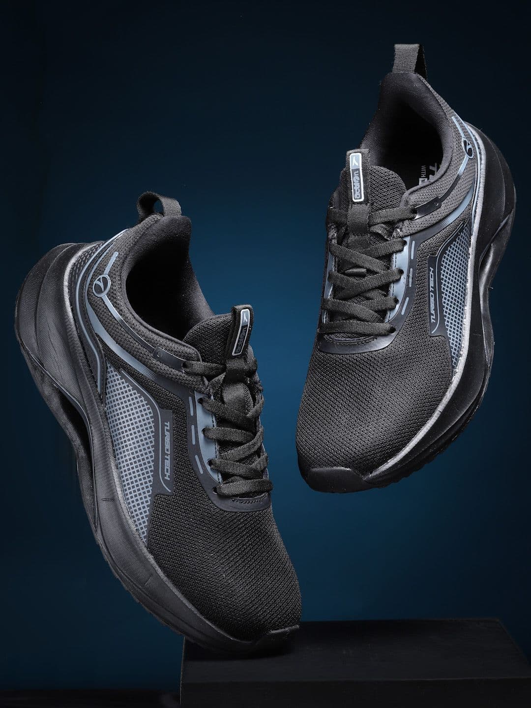 Action Men Mesh Running Lace-Ups Non-Marking Shoes - view 1