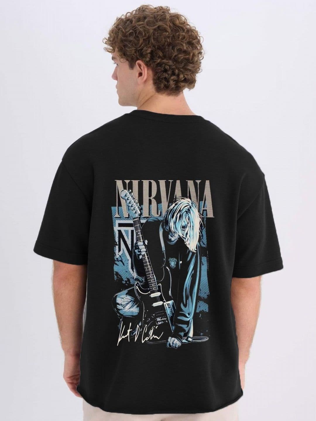Moda Rapido Men Music Graphic Oversized T-shirt - view 1