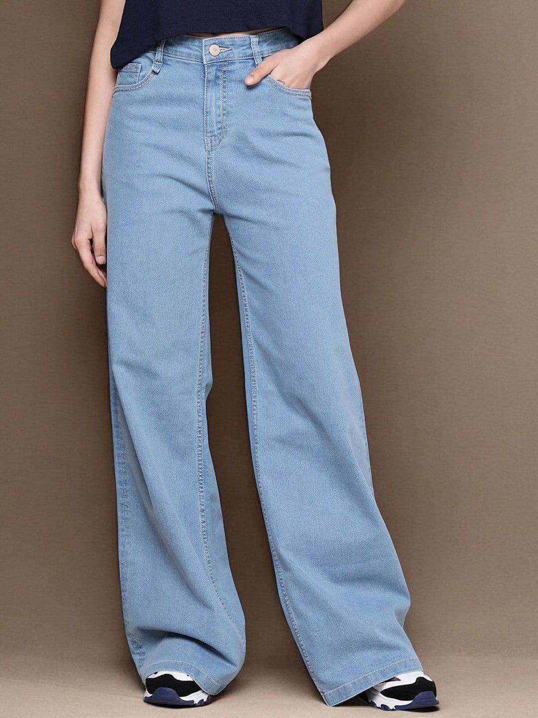 The Roadster Lifestyle Co Women High Rise Wide Leg Jeans - view 1