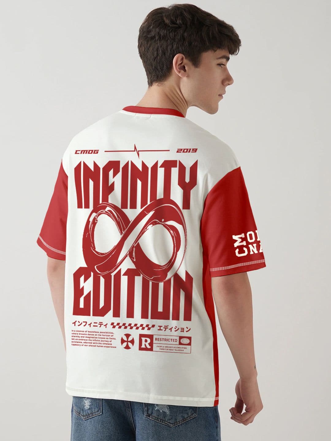 Crazymonk Men Typography Printed Round Neck Cotton Relaxed Fit T-shirt - view 1
