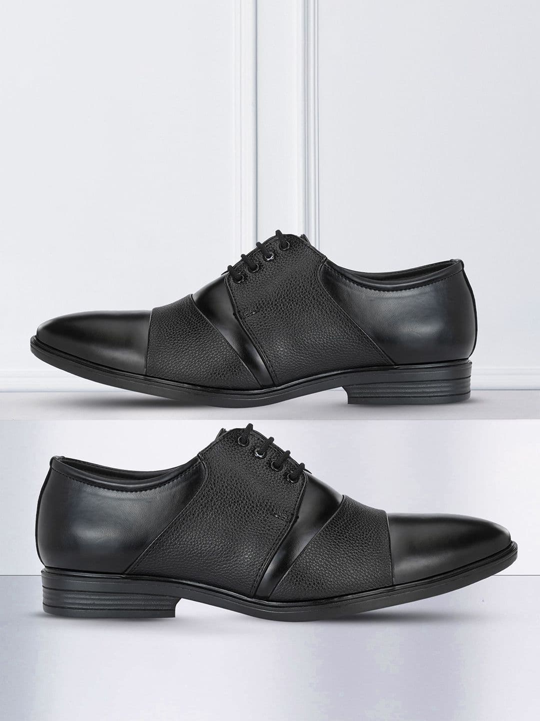 Provogue Men Textured Formal Derbys - view 1