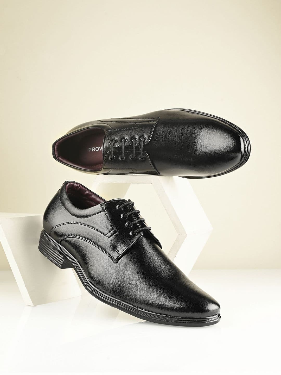 Provogue Men Textured Formal Derbys - view 1