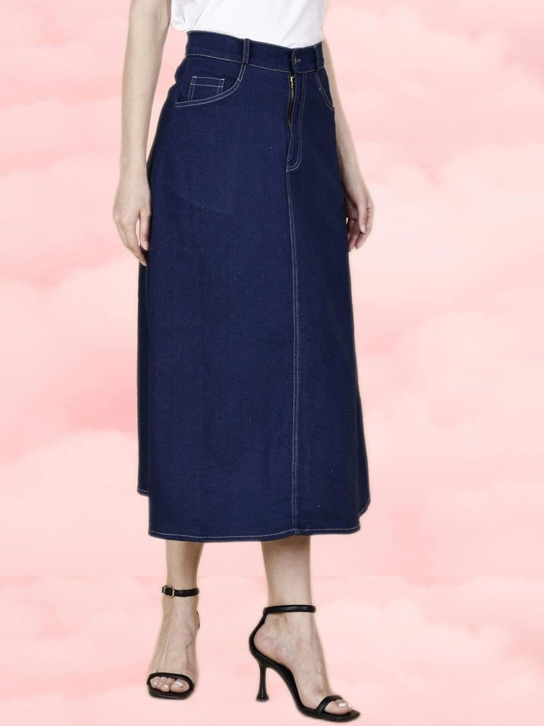 Codaisy Women A-Line Midi Skirt - view 1