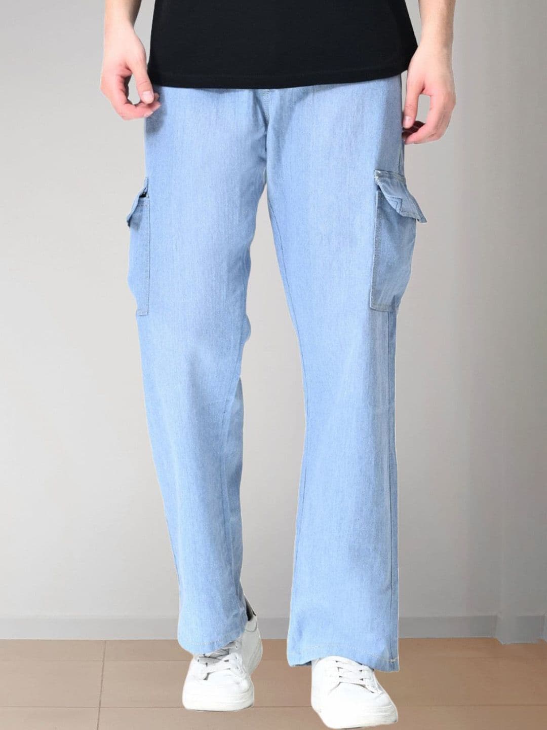 LINARIA Men Classic Slouchy Fit Mid-Rise Jeans - view 1