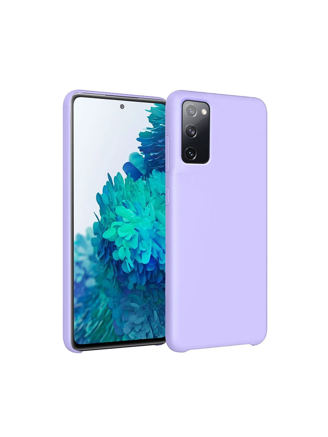 LIRAMARK Liquid Silicone Soft Back Cover Case for Samsung Galaxy S20 FE 5G
