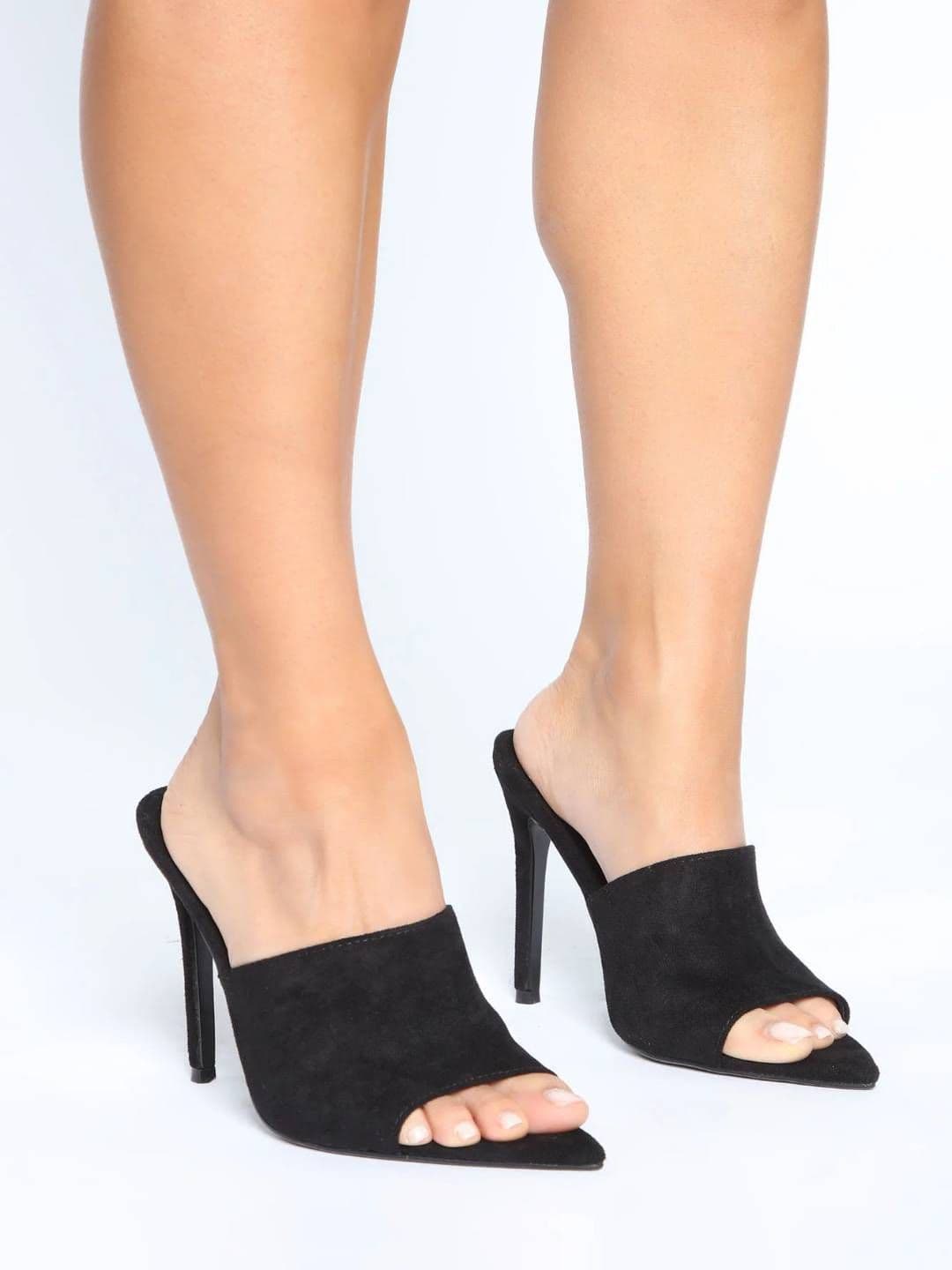 GLO GLAMP Women Pointed Toe Stiletto Heeled Sandals - view 1