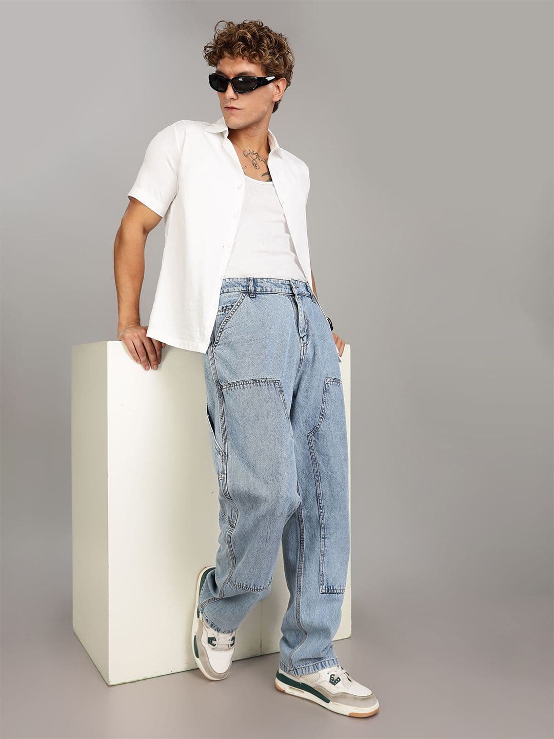 FOUL CHILD Men's High Rise Carpenter Jeans - view 1