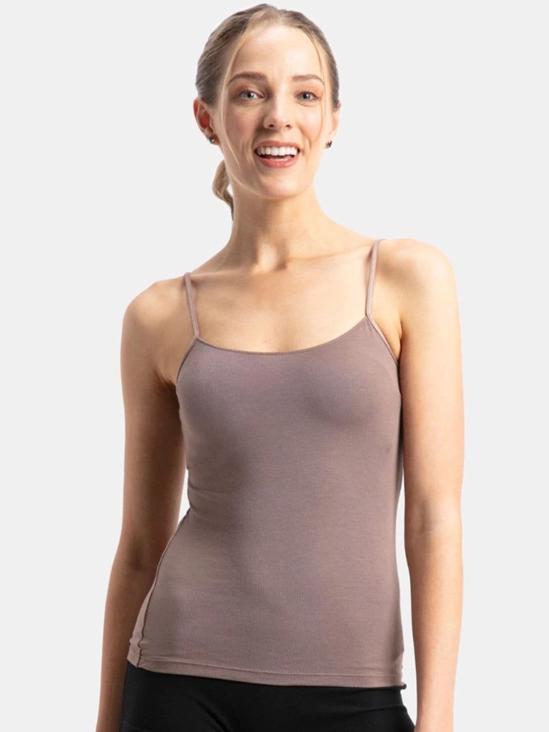 Jockey Micro Modal Camisole with Adjustable Straps and StayFresh Treatment-1805 - view 1