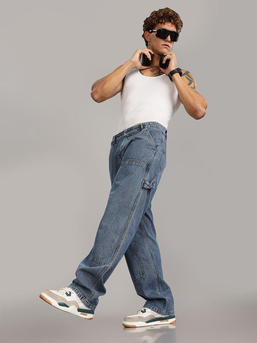 FOUL CHILD Men's High Rise Carpenter Jeans - view 1