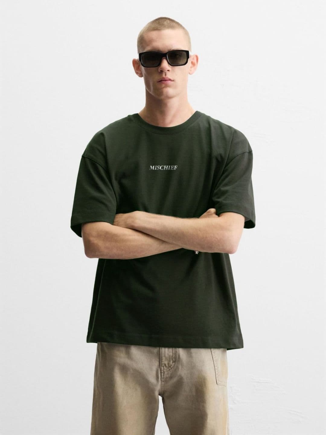 MISCHIEF MONKEY Men Applique T-shirt - view 1