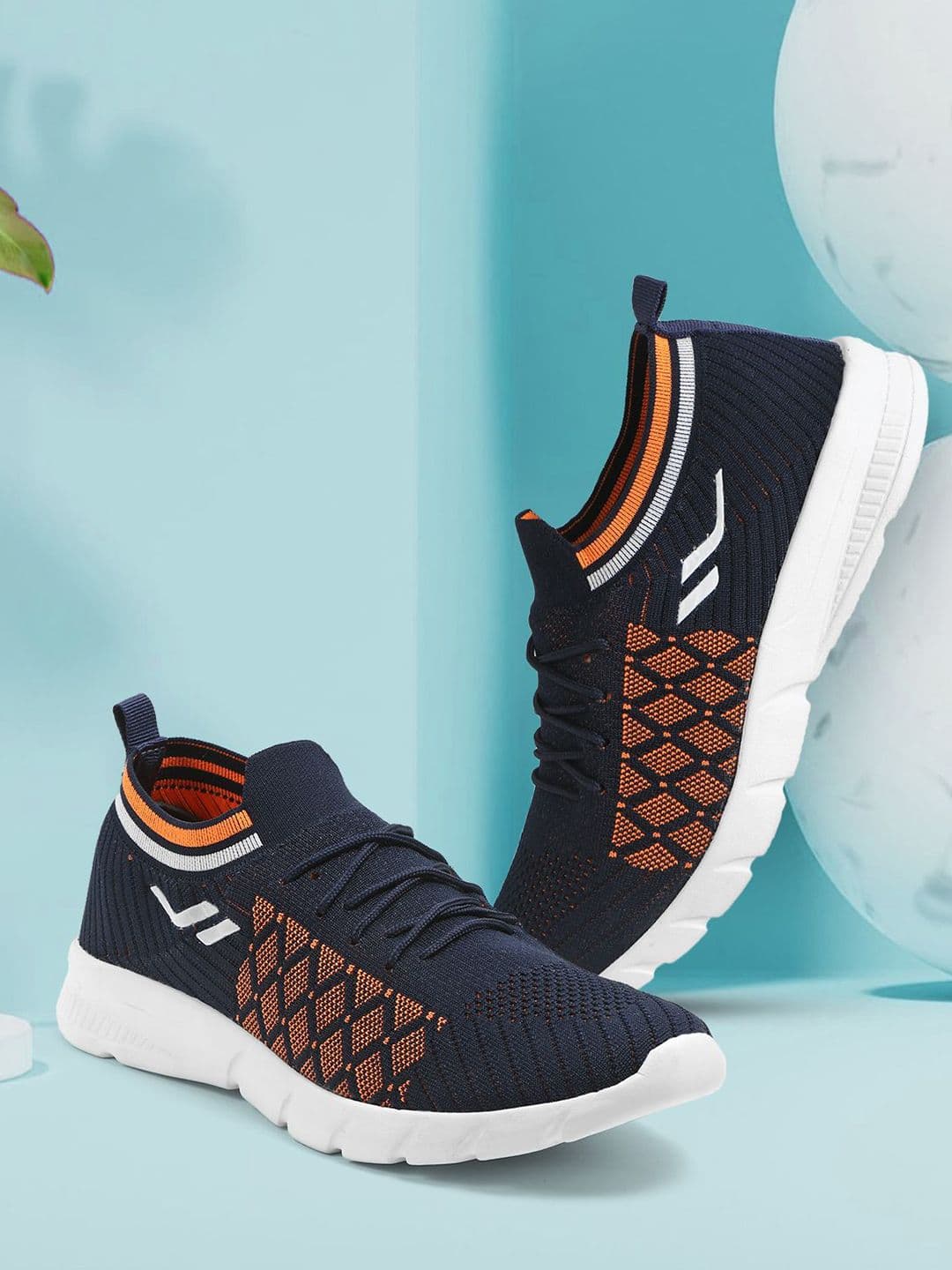 TOMSY CHOICE Men Walking Lace-Up Non-Marking Shoes - view 1