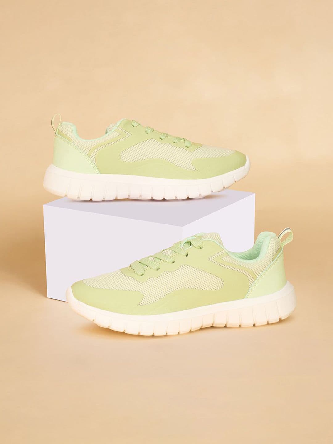 Forever Glam by Pantaloons Women Mesh Walking Non-Marking Shoes - view 1