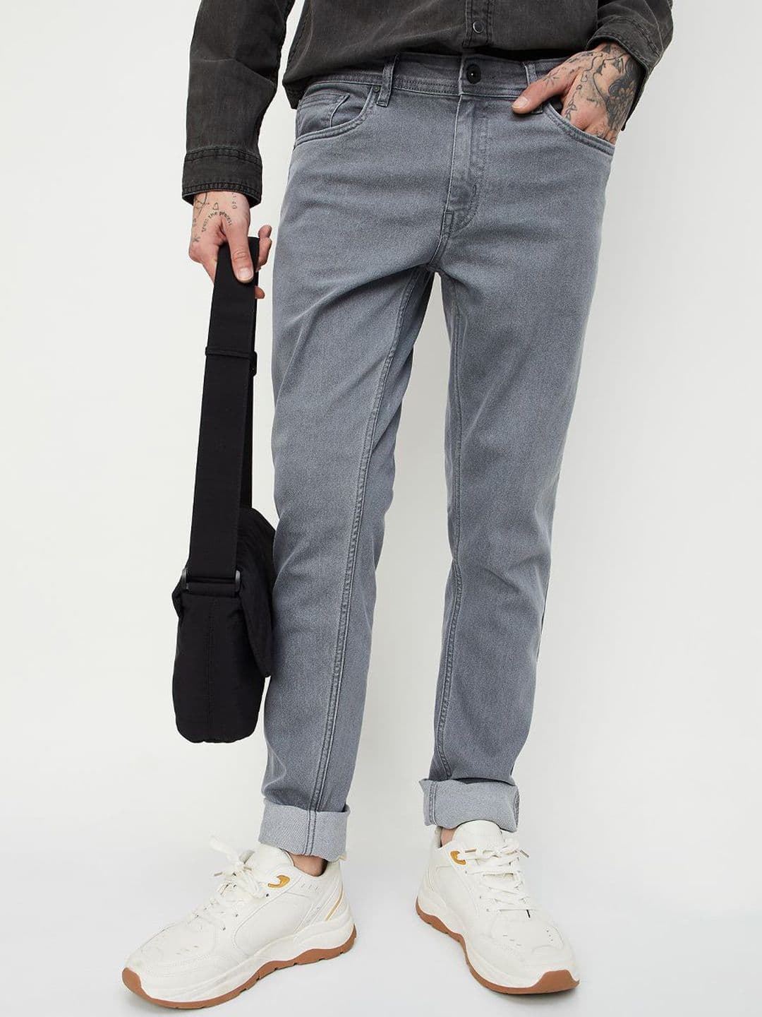 max Men Low Distress Jeans - view 1