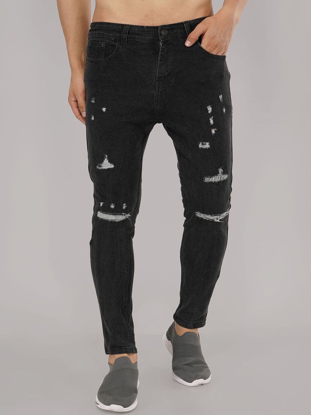 FOUL CHILD Men Skinny Fit Highly Distressed Stretchable Jeans - view 1