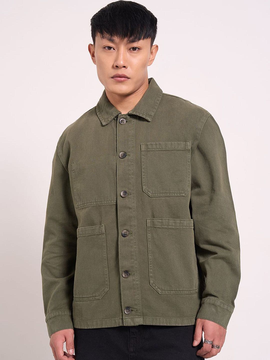 SF JEANS by Pantaloons Men Long Sleeves Woven Jacket - view 1