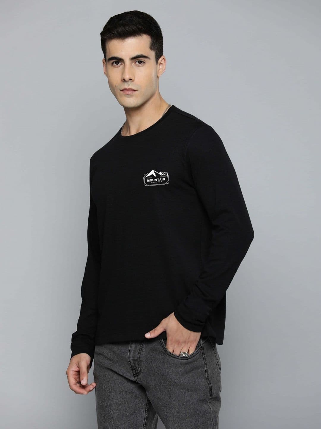R.Code by The Roadster Life Co. Men Printed T-shirt - view 1