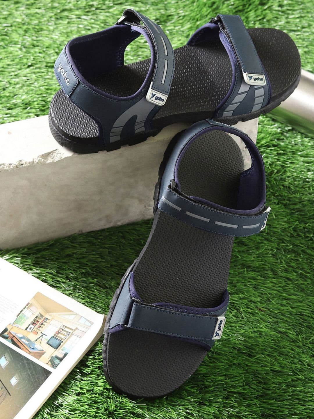 yoho Men Trailmark 003 Lightweight Breathable & Anti-Skid Footpharma Footbed Sports Sandal - view 1